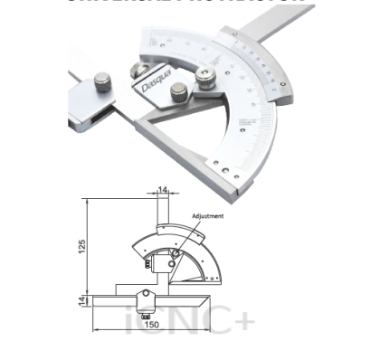 Универсален Транспортир DASQUA