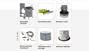 Индустриална Прахосмукачка iVISION със сертификат ATEX22 GC-1-80WD EX AtexLine