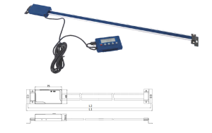 DASQUA IP54 Digital Scale with Separate Readout